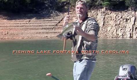 fall fishing Lake Fontana